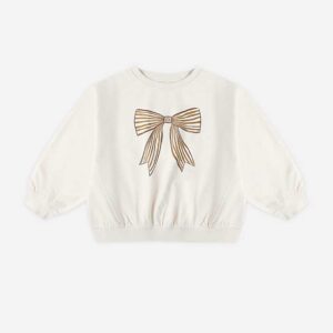Rylee + Cru  Oversized Sweatshirt || Bow