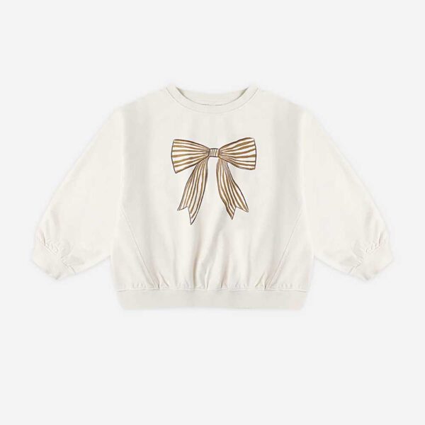 Rylee + Cru  Oversized Sweatshirt || Bow