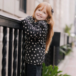 Rylee + Cru Quilted Coat || Hearts