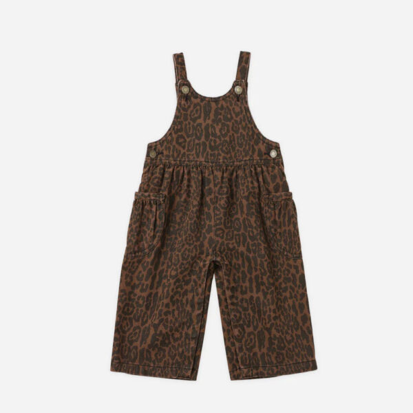 Rylee + Cru Wide Leg Overall || Leopard