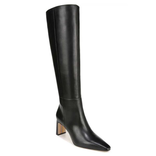 Sam Edelman Sylvia Knee High Boot Black Leather