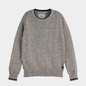 Scotch & Soda Boy's Melange Knit Crewneck Sweater