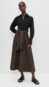 SIMONMILLER Inna Poplin Maxi Dress