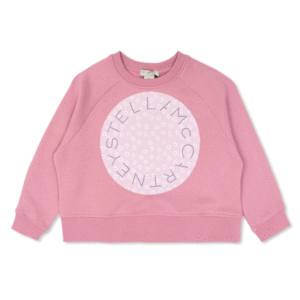 Stella McCartney Kids Logo Printed Crewneck Sweatshirt