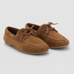 Suede nautical shoes Sand