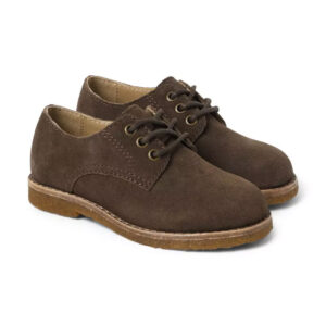 The Suede Derby Shoe rich brown