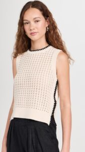 Varley Delaney Knit Vest  Delaney Knit Vest
