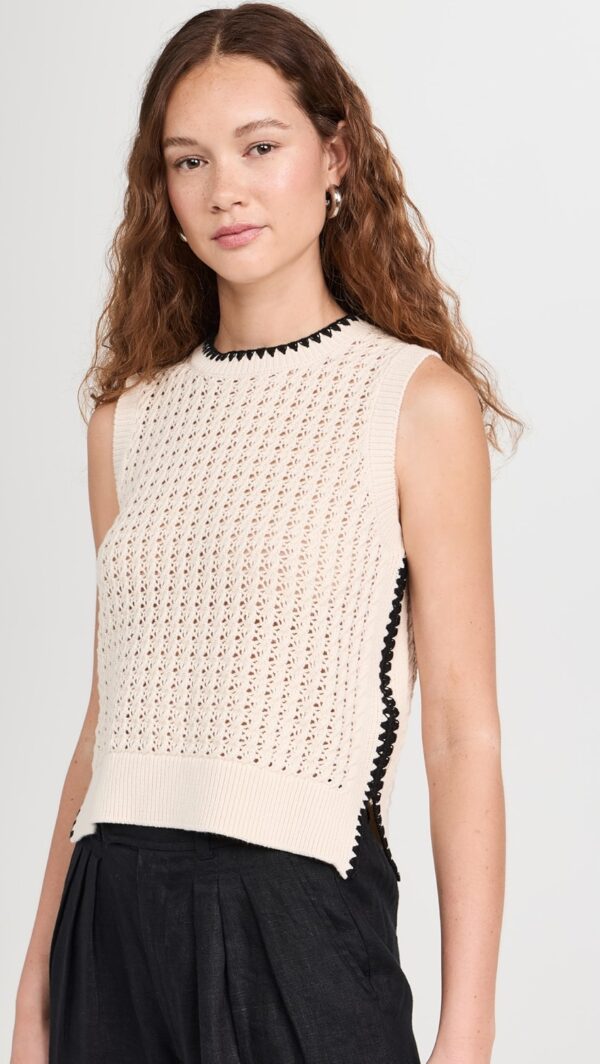Varley Delaney Knit Vest  Delaney Knit Vest