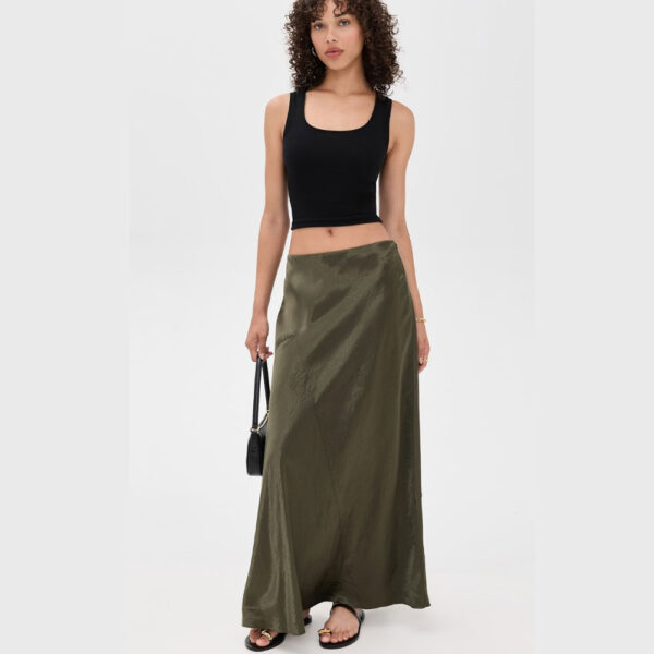 Vince Panelled Bias Skirt