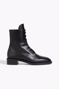 STUART WEITZMAN Sondra leather combat boots