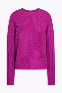 AUTUMN CASHMERE Shaker cable-knit cashmere sweater