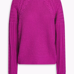 AUTUMN CASHMERE Shaker cable-knit cashmere sweater