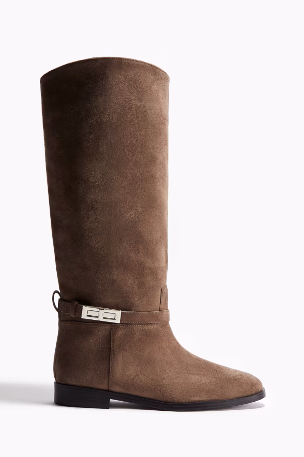 Strap-Detail Boots