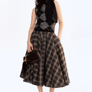 Mohair-Blend Scarf-Collar Top