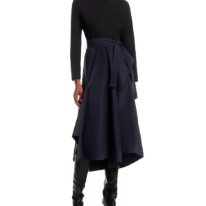 3.1 Phillip Lim Long Sleeve T Shirt Combo Dress