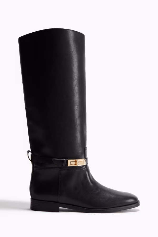 Strap-Detail Boots