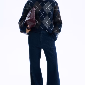 Jacquard-Knit Sweater