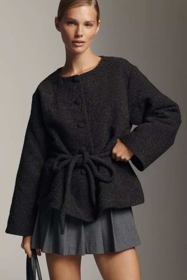 Reformation Palmer Belted Jacket