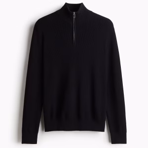 Regular Fit Half-Zip Sweater