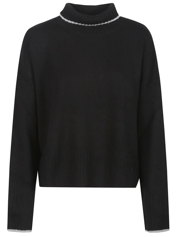 Pinko Knit Polo-Neck Jumper