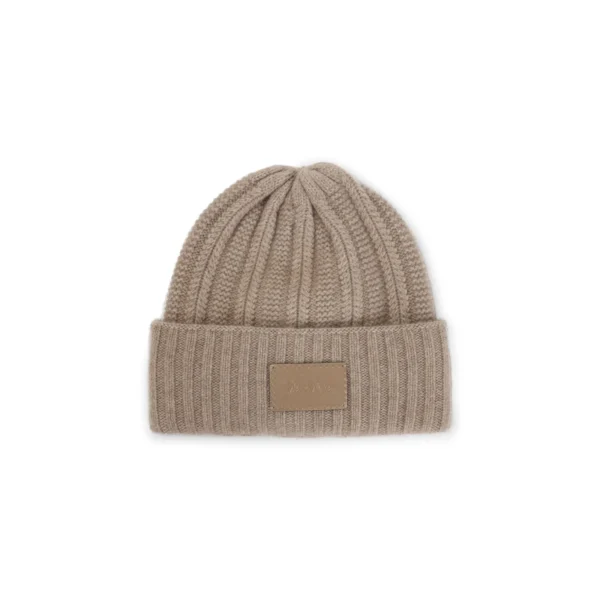 Max Mara Macbeth Logo Patch Beanie