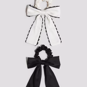 2-Pack Bow-Detail Scrunchies