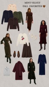 Mint Velvet Fall Favorites