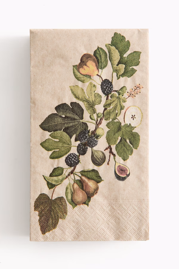 15-Pack Rectangular Paper Napkins