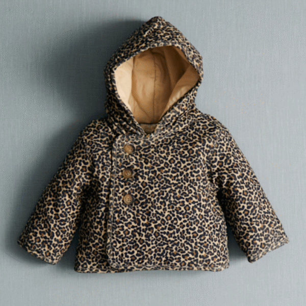 Artus Coat  Leopard Beige