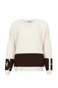 Elisabetta Franchi Two-Toned Crewneck Jumper