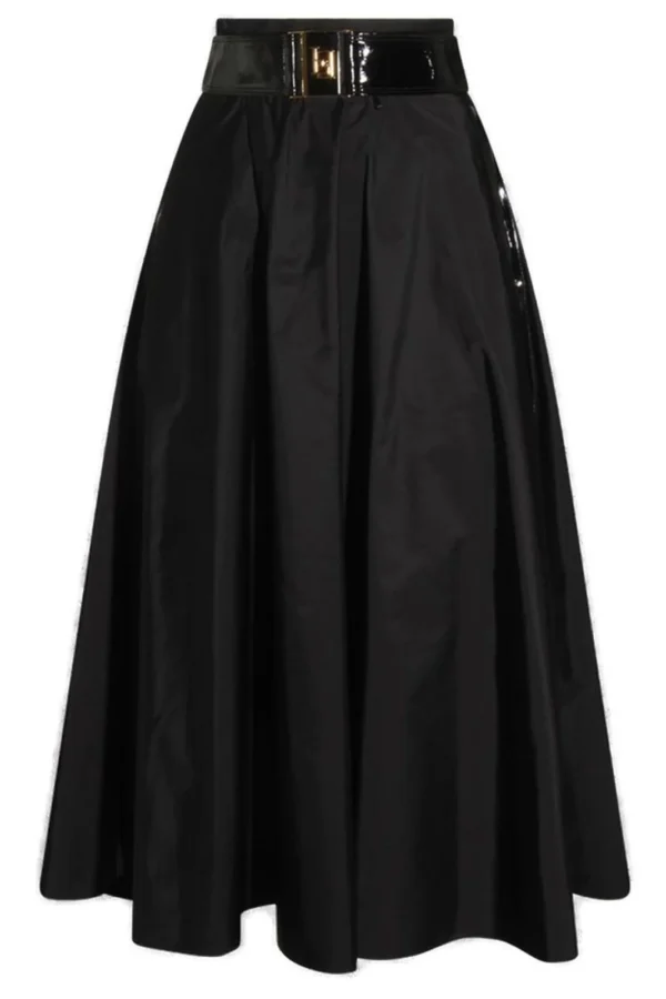 Elisabetta Franchi Belted Skirt