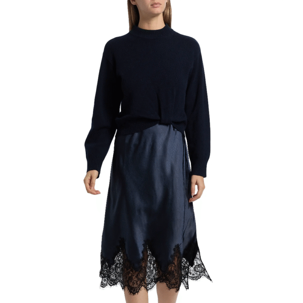dh New York Sol Combo Sweater Dress