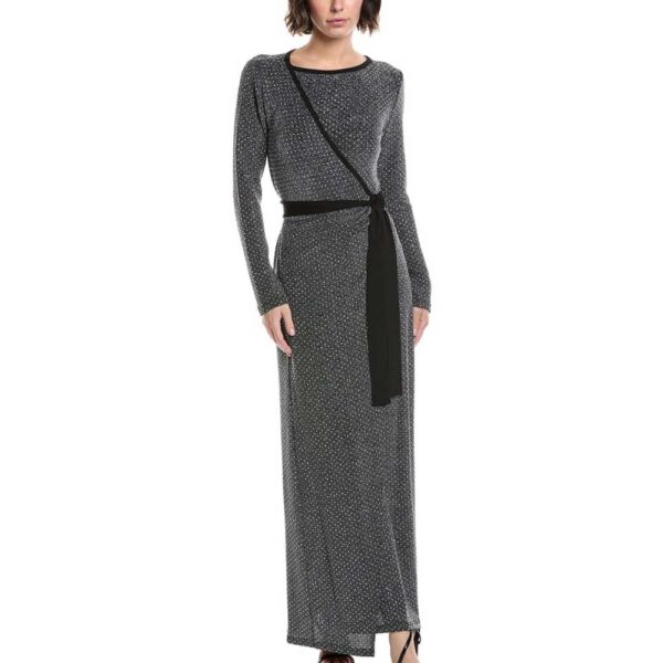 Diane von Furstenberg Simona Maxi Dress grey