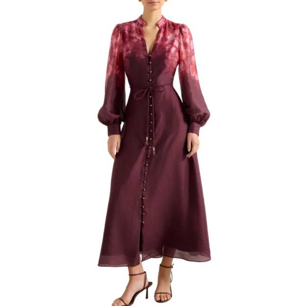 Ever New Camilla Long Sleeve Maxi Dress