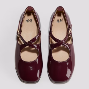 Patent Ballet Flats