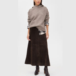 Joe's Jeans The Tavi Vegan Suede Skirt