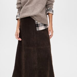 Joe's Jeans The Tavi Vegan Suede Skirt