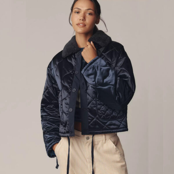 MOTHER Army Brat Quilted Jacket