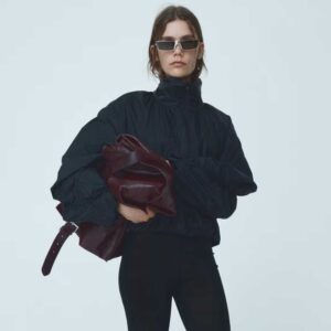 H&M Studio Collection Nylon Jacket Black