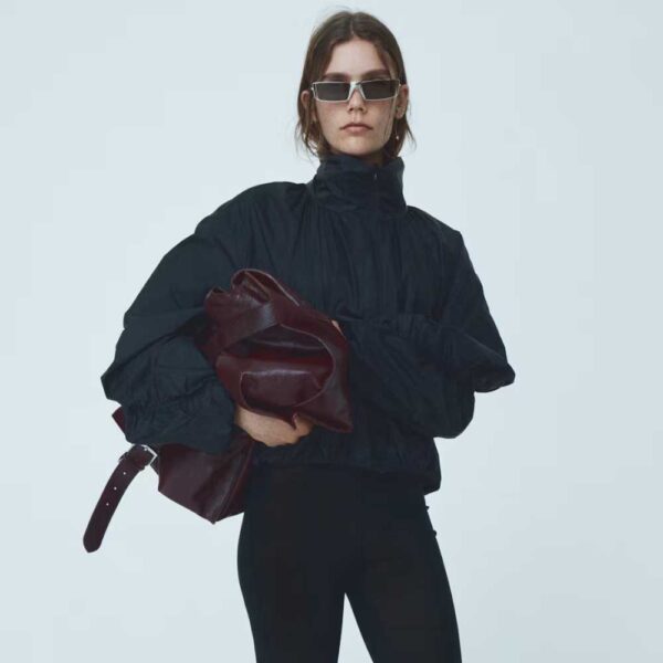 H&M Studio Collection Nylon Jacket Black