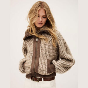 Rabel cardigan marron