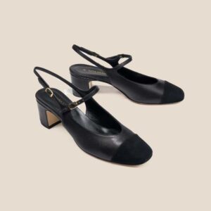 Selva - Black Leather/ Suede