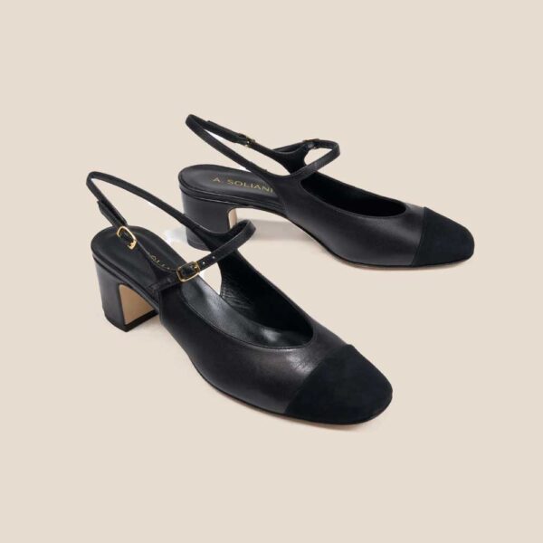 Selva - Black Leather/ Suede