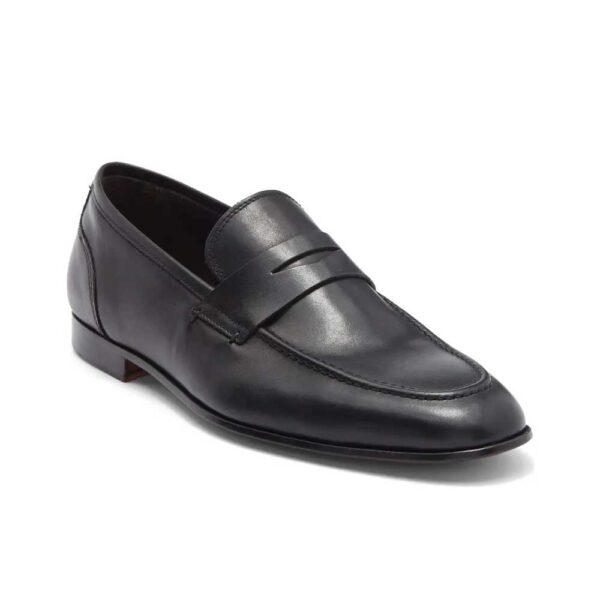TO BOOT NEW YORK Deville Leather Penny Loafer Black