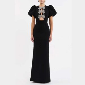 Violetta Puff Sleeve Gown