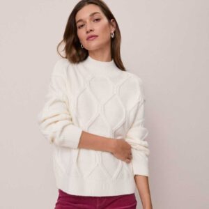 Weekend Collection Cable Sweater