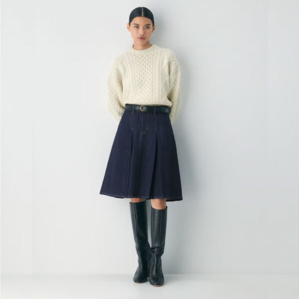 Wilfred Billet Denim Skirt