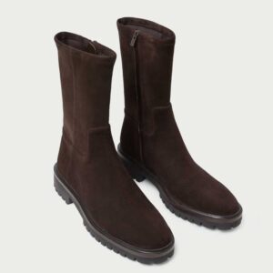 Danny Brown Suede Lug Boot Brown