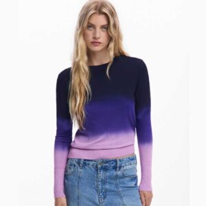 Gradient lightweight sweater