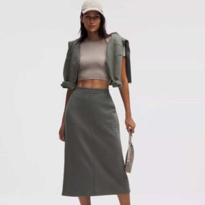 Loungeful High-Rise Midi Skirt